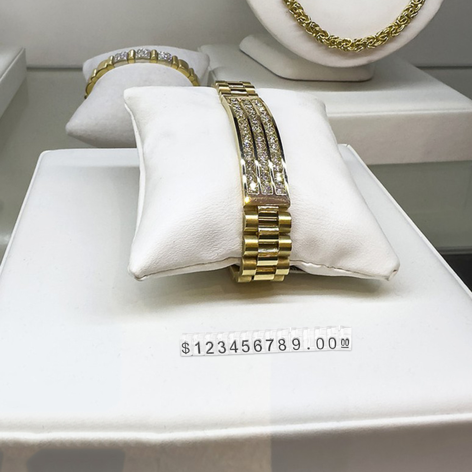 Jewelry With Watches - 20 pièces, présentoir à prix ajustable