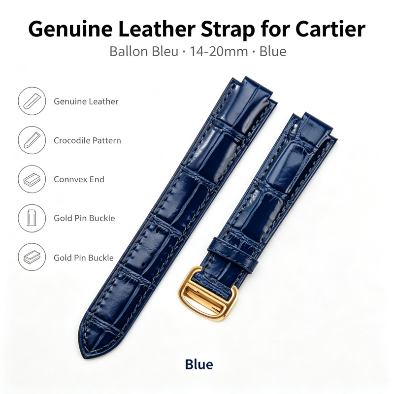 Cartier Watch Ballon Bleu - Bracelet de montre de remplacement en