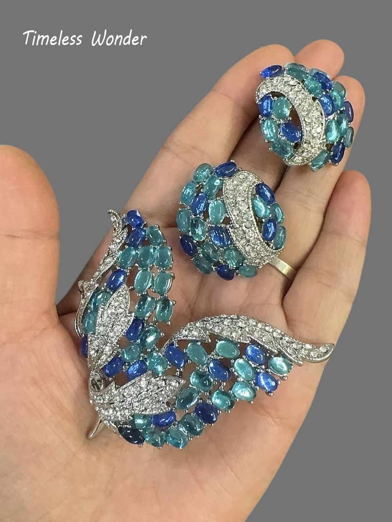 Broches fantaisie en zircon et - Vintage Brooch Pin avis et prix