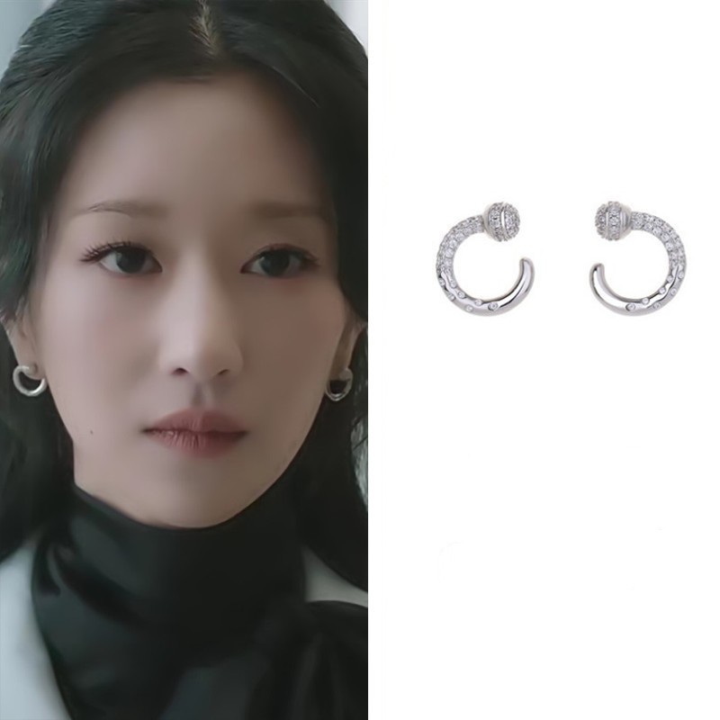 Boucles d'oreilles en argent p - Eve Jewelry & Watches Distribuidor Oficial Rolex avis et prix