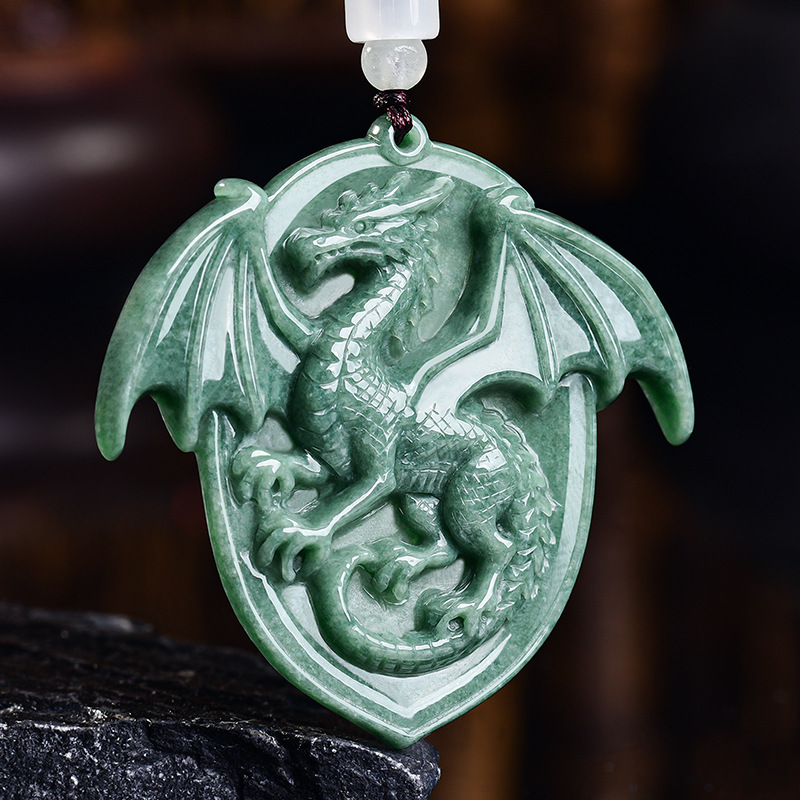 Collier pendentif Dragon en ja - Jewelry & Watches Ltd avis et prix