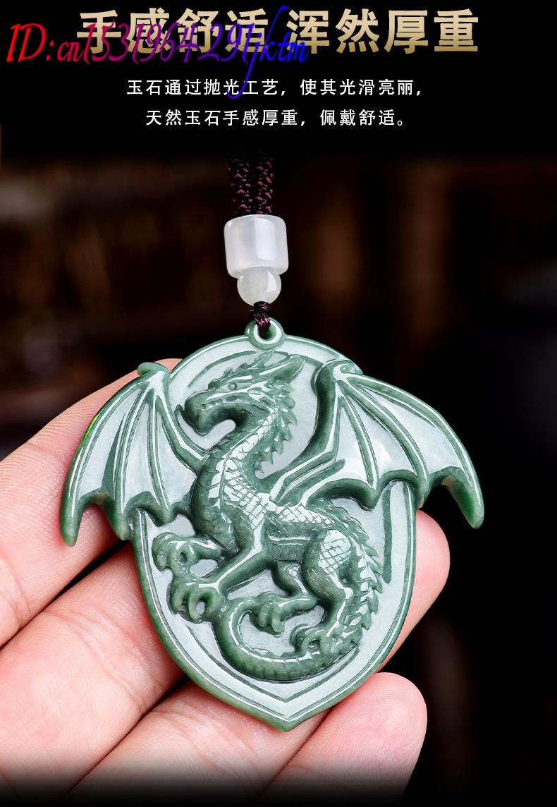 Collier pendentif Dragon en ja - Jewelry & Watches Ltd avis et prix