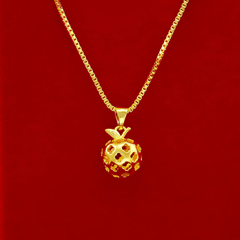 Collier pendentif creux en or  - Eve Jewelry & Watches Distribuidor Oficial Rolex avis et prix